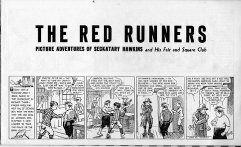 red runners comic book